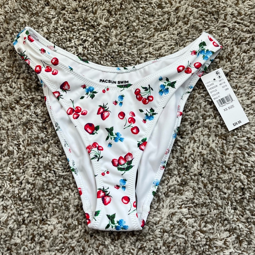 NWT PACSUN BERRY BIKINI BOTTOM